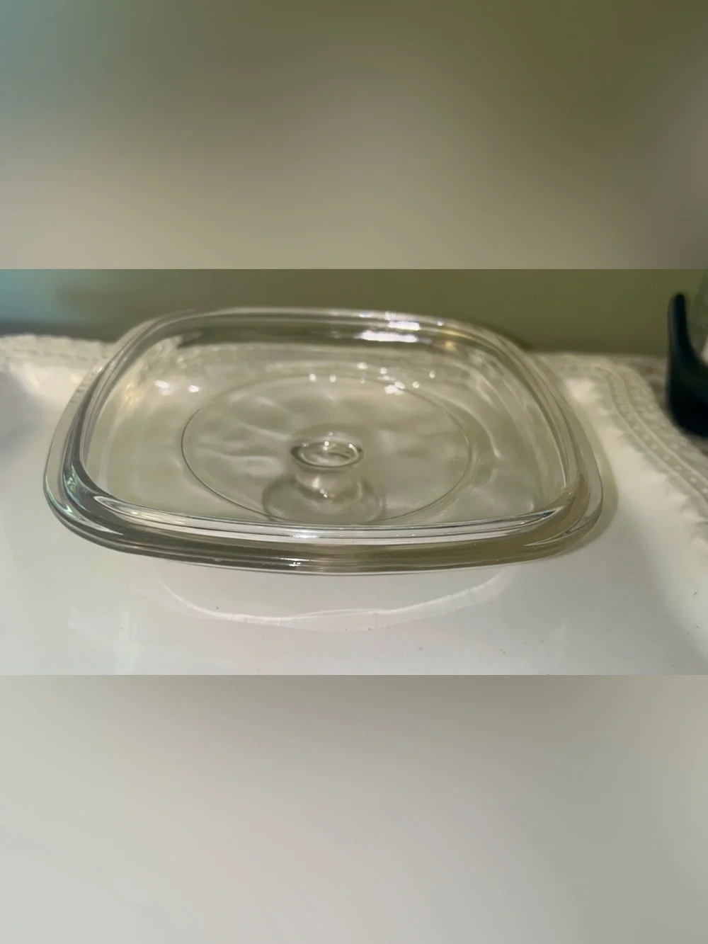 Pyrex A-7-C clear glass replacement lid